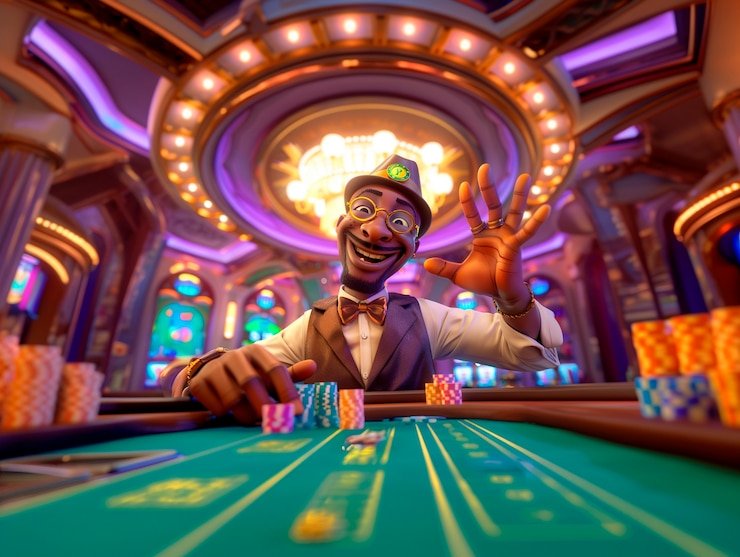 Antarmuka permainan kasino live dan dashboard sportsbook